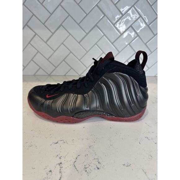 Nike Other - Nike Air Foamposite One Black Red Mens Size 7 IB2219-001 NEW Authentic